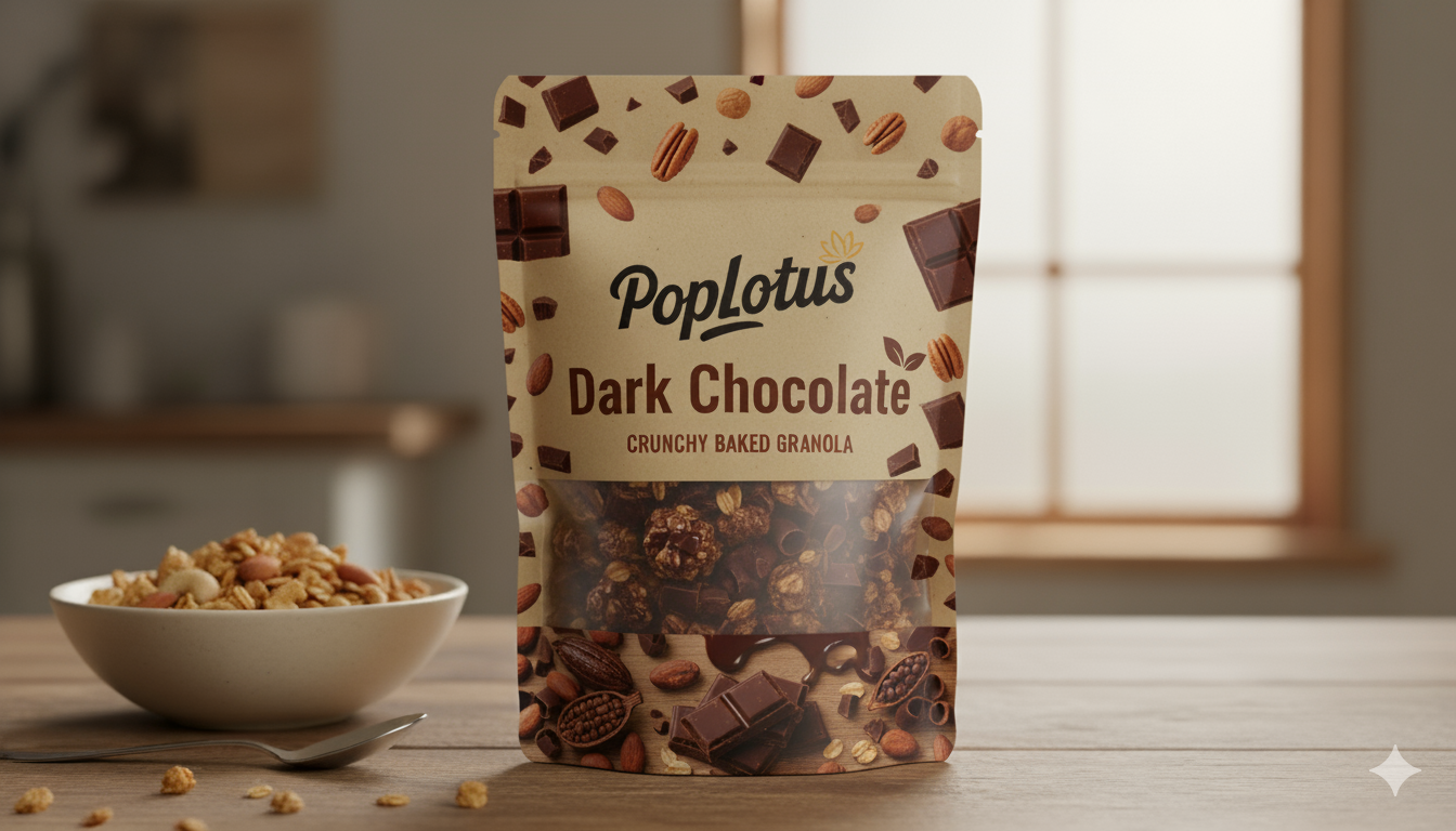 Chocolate Granola--PopLotus-PopLotus