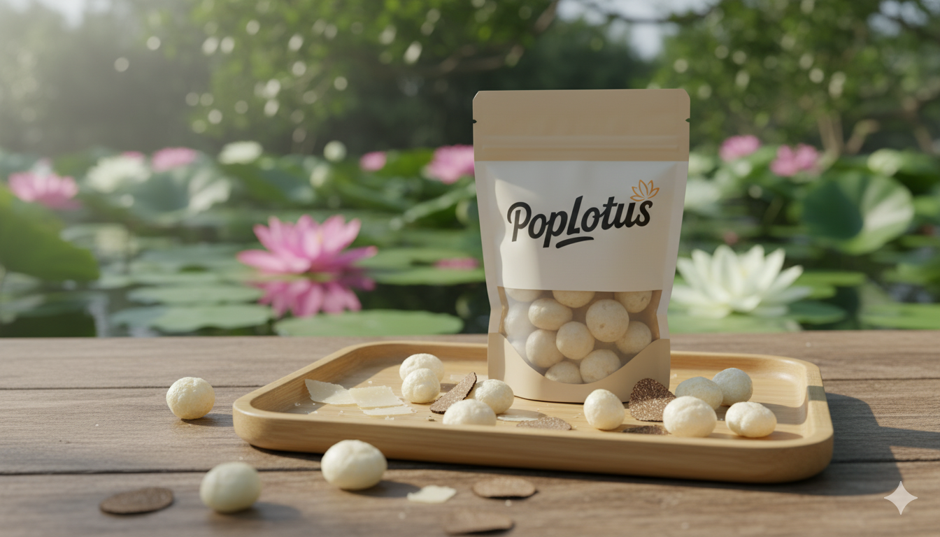 Raw Makhana--PopLotus-PopLotus