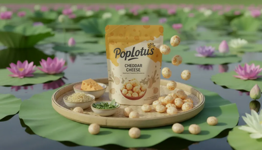Cheese Makhana--PopLotus-PopLotus