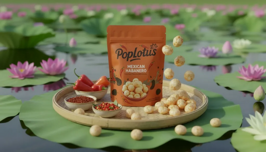 Mexican Habanero Makhana--PopLotus-PopLotus