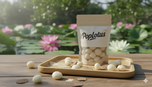 Raw Makhana--PopLotus-PopLotus