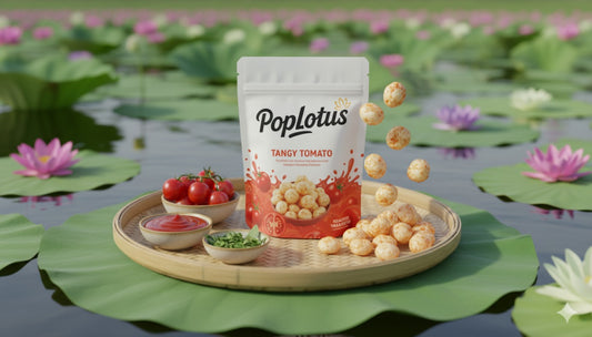 Tomato Chilli Makhana--PopLotus-PopLotus